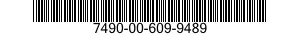 7490-00-609-9489  7490006099489 006099489