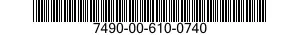 7490-00-610-0740  7490006100740 006100740