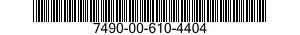 7490-00-610-4404  7490006104404 006104404