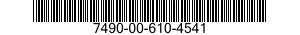 7490-00-610-4541  7490006104541 006104541