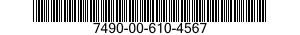 7490-00-610-4567  7490006104567 006104567