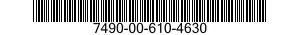 7490-00-610-4630  7490006104630 006104630