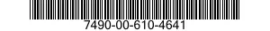 7490-00-610-4641  7490006104641 006104641