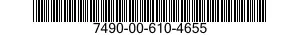 7490-00-610-4655  7490006104655 006104655