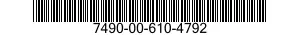 7490-00-610-4792  7490006104792 006104792