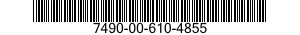 7490-00-610-4855  7490006104855 006104855