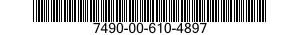 7490-00-610-4897  7490006104897 006104897