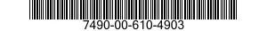 7490-00-610-4903  7490006104903 006104903
