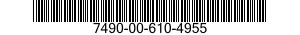 7490-00-610-4955  7490006104955 006104955