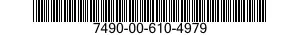 7490-00-610-4979  7490006104979 006104979
