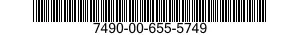 7490-00-655-5749 EMBOSSING MACHINE,ADDRESS PLATE 7490006555749 006555749