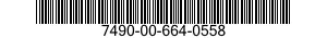 7490-00-664-0558  7490006640558 006640558