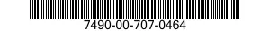 7490-00-707-0464  7490007070464 007070464