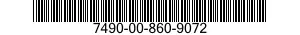 7490-00-860-9072 RECEPTACLE,SPECIAL 7490008609072 008609072