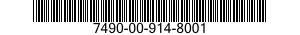 7490-00-914-8001  7490009148001 009148001
