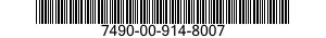 7490-00-914-8007  7490009148007 009148007