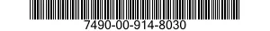 7490-00-914-8030  7490009148030 009148030