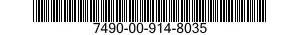 7490-00-914-8035  7490009148035 009148035