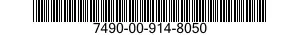 7490-00-914-8050  7490009148050 009148050