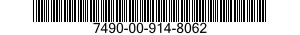 7490-00-914-8062  7490009148062 009148062
