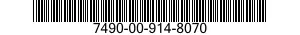 7490-00-914-8070  7490009148070 009148070
