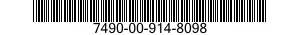 7490-00-914-8098  7490009148098 009148098