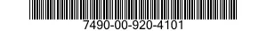 7490-00-920-4101 RING,RETAINING 7490009204101 009204101