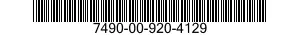 7490-00-920-4129 BRACKET,PANEL MOUNT 7490009204129 009204129