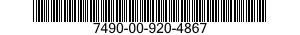 7490-00-920-4867 RECEPTACLE,LETTER 7490009204867 009204867