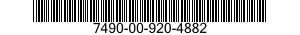 7490-00-920-4882  7490009204882 009204882
