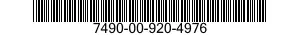 7490-00-920-4976  7490009204976 009204976