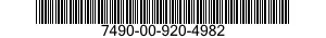 7490-00-920-4982 HINGE 7490009204982 009204982