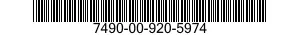 7490-00-920-5974  7490009205974 009205974