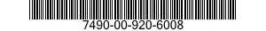 7490-00-920-6008 FOLLOWER ASSEMBLY 7490009206008 009206008