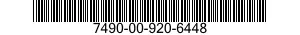 7490-00-920-6448 POST,AUTO INKER 7490009206448 009206448