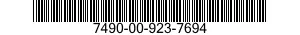 7490-00-923-7694 IMPRESSION SPRING 7490009237694 009237694