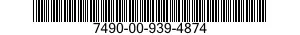 7490-00-939-4874  7490009394874 009394874