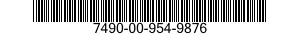 7490-00-954-9876 SPRING TENSION STUD 7490009549876 009549876