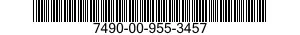 7490-00-955-3457  7490009553457 009553457