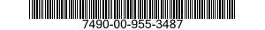 7490-00-955-3487  7490009553487 009553487