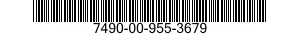 7490-00-955-3679  7490009553679 009553679