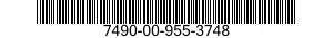 7490-00-955-3748  7490009553748 009553748