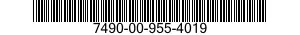 7490-00-955-4019  7490009554019 009554019
