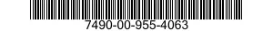 7490-00-955-4063  7490009554063 009554063
