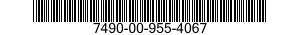 7490-00-955-4067  7490009554067 009554067