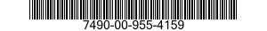 7490-00-955-4159  7490009554159 009554159