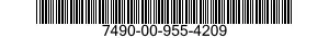 7490-00-955-4209  7490009554209 009554209