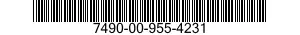 7490-00-955-4231  7490009554231 009554231