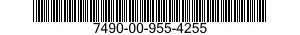7490-00-955-4255  7490009554255 009554255