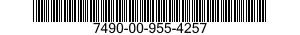 7490-00-955-4257  7490009554257 009554257